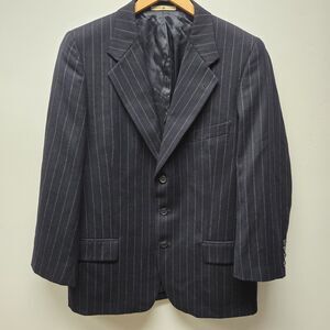 Vintage Joseph Abboud Mens Blazer Jacket Sport Coat Size 40R Wool Striped Union